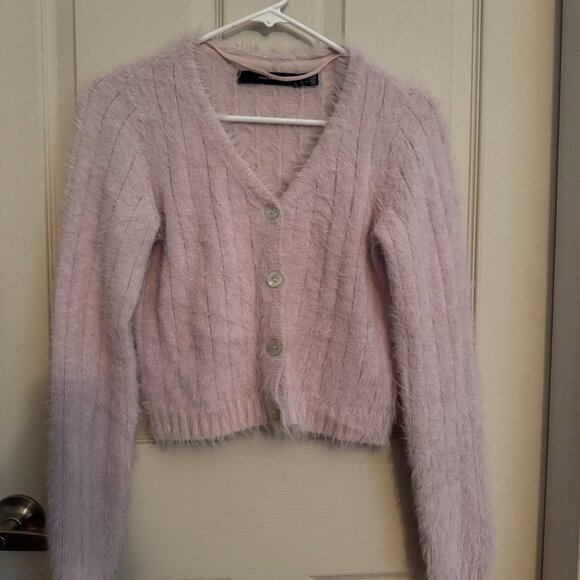 VERO MODA Lapoilu V-Neck Cardigan, Small - Picture 1 of 3